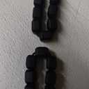 Wrist Ankle Weights Bracelets for Women - Set of 2 (0.33lb Each) Wearable Silicone Workout Weighted Bracelets, Waterproof Strength Training Bangles for Walking, Running, Yoga, Pilates, Aerobics (Black)