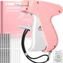 Portable Stitch Gun for Clothes, 1000 Black & 1000 White 5mm Fasteners | Micro Handheld Quick Clothing Fixer & Stitchy Tagging Gun, Sewing Kit with 6 Needles