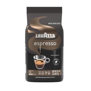 Lavazza Espresso Whole Bean Coffee, Medium Roast, 100% Arabica, 2.2 lb Bag (Pack of 1) (EXP 03/30/28)
