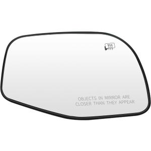 SCITOO Side View Mirror Glass Passenger Right Side Fit For 2002-2005 For FORD/MERCURY EXPLORER/MOUNTAINER W/HEATED Chrome Convex Replacement Exterior Mirror Glass