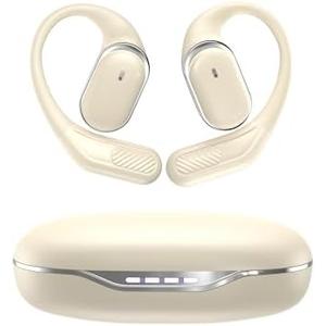 Open Ear Headphones, Bluetooth 5.4 Wireless Earbuds, 40H Playtime IPX6 Waterproof, Lightweight Ear Hook for Sports, Safe Driving, All-Day Comfort, Secure Fit