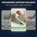 10-in-1 Adjustable Design 3PCS Wedge Pillow for Sleep Apnea, Wedge Pillow for Acid Reflux Relief, Orthopedic Headboard Bed Wedge Pillow for Sleeping, Neck & Back Support for Snoring and Reading, Large