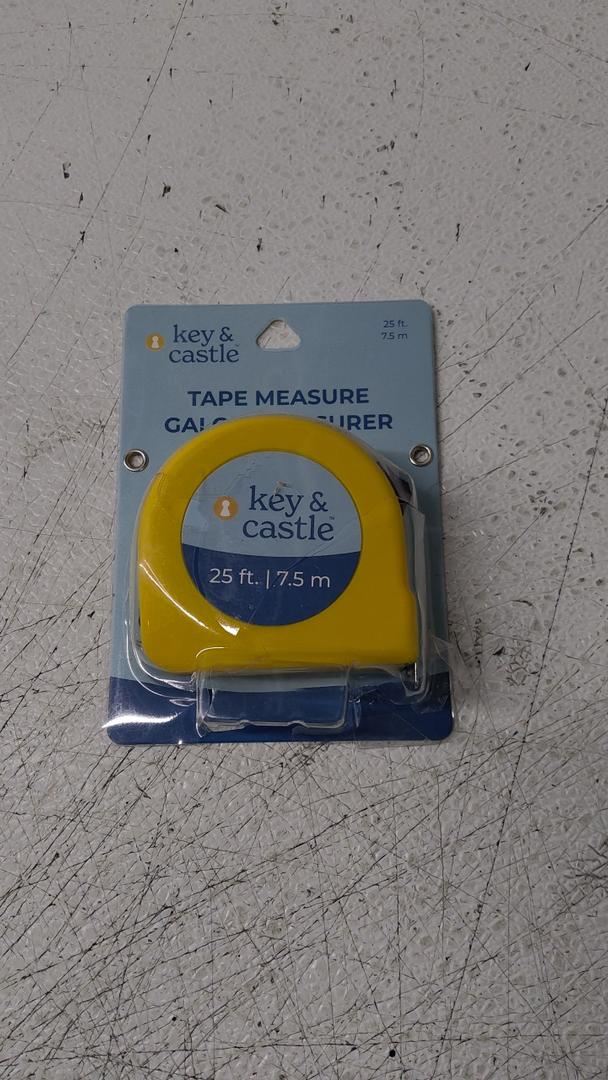 Key & Castle Tape Measure 25 FT