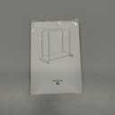 Napkin Holder for Table, Metal Napkin Holder for Kitchen Dining, Standing Paper Napkin Storage for Table Countertop, Black