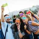 Wanheart 20 Pairs Heart Shaped Sunglasses, Jelly Color Rimless Love Glasses for Women and Men, Trendy Candy Color Heart-Shaped Glasses for Party, Vacation, and Summer Fun