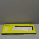 TIETI 2.4G Wireless Bluetooth Keyboard Rechargeable, Stainless Steel Ultra Slim Full Size Keyboard with Numeric Keypad Low Profile Silent Cordless Keyboards for Computer/Mac/Windows