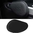 Gel Car Center Console Knee Leg Elbow Cushion Pad,Car Knee Cushion Pads for Driver Side Pad Knee Pillow for Pain Knee Relief,Soft Knee Pads Accessories Elbow Pillow Thigh Support Comfort Pillow,Black