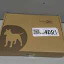 No Pull Dog Harness Adjustable Reflective Oxford Easy Control Medium Large Dog Harness with A Free Heavy Duty 5ft Dog Leash, L