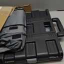 Mobile Utility Cart with Storage Organizer Bag, Rolling Cart, Dark Grey/Grey