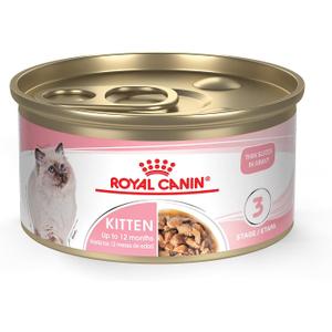 Royal Canin Feline Health Nutrition Kitten Thin Slices in Gravy Cat Food, 3 oz (Pack of 24)