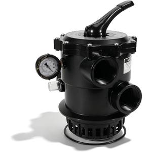 261185 Clamp Style Multi-Port Valve Compatible with Pentair Tagelus TA 100D Pool and Spa Sand Filter,2-Inch 6-Way Top Mount Control Valve