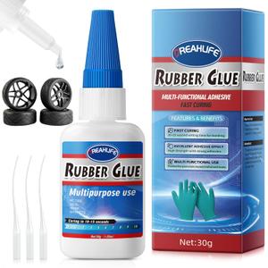 Super Glue for Rubber Repair, 30g Silicone Adhesive for Tube, Silicone Rubber, Edge, Seals, Gaskets, Soles, Hose, Mat & Neoprene Repair