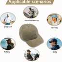 Baseball Cap Soft Cotton Plain Washed Vintage Comfort Unstructured Low Profile Dad Hats (Army Green)