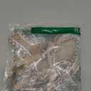 AIITLE Teacup Puppy Harness with Leash - Adjustable Soft Vest with Magic Tape & Reflective Safety Strips, Easy-Put-On for Poodles, Pomeranians - Gym, Hiking, Travel (Brown-Beige, S)