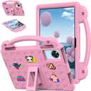 Kids Case for Lenovo Idea Tab 11 inch Tablet 2025, Model TB336FU TB336ZU, with Stand Handle Dolls, Pink