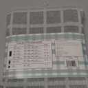 Lintex Rectangle Tablecloth 52x70Inc