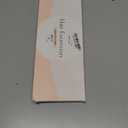 SARLA Invisible Wire Hair Extensions with 3 Clips Short Synthetic Wavy Curly Hairpiece Adjustable Transparent Headband for Women 14 Inch Black Brown