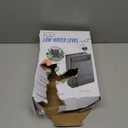 Turtle Tank Filter Aquarium Filter Power Adjustable 20-75 Gal. 290GPH Large Internal Filter 3-Stage Waterfall Bio-Filtration Low Water Level for Freshwater Saltwater Fish Tank Reptile Shrimp Frog