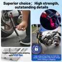 Motorcycle Rear and Front Wheel Lift Stand Trail Stand Easy And Portable-Second Generation New Design for Most Motorcycle Wheels