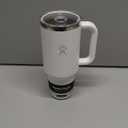 Hydro Flask Travel Tumbler with Handle, Clear Lid and Straw - Insulated Stainless Steel
