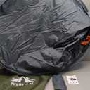 Night Cat Pop-up Camping Tent: 1 Person Tent Waterproof Instant Easy Setup Outdoor Tent (Army Green)