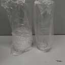 Nuogo 12 Pcs Plastic Clear Cylinder Vase for Home 10 Inch Acrylic Flower Clear Vase Centerpiece for Centerpieces Wedding Party Decorations