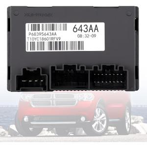 68395643AA Transfer Case Control Module Compatible with 2011-2013 Jeep Grand Cherokee & Dodge Durango 3.6L V6 /5.7L V8 - Replaces 56029423AK RL029423AJ 56029423AJ RL029423AI 56029423AI
