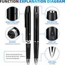 1080P Mini Hidden CameraHD Camera Pen Nanny Cam Mini Security CamerasLong Battery LifeEasy to UseMicro Pen Camera for Important Moment2026 Upgrade (GB, 32)