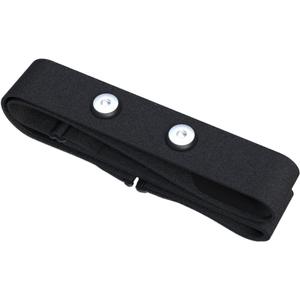 FITCENT Heart Rate Monitor Chest Replacement Strap Compatible with Polar H10 H9 H7, Adjustable Soft HR Belt Work for Polar Heart Rate Sensor Garmin HRM200 (Black)