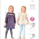 Burda Style X09260BURDA Babies' Sun Dress and Blouse Sewing Pattern Packet, Design Code B9260, Sizes 1M-3 (56-98)