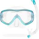 Cressi Junior Mask & Snorkel Kit- Lightweight and Comfortable - Tinetto & Mini Island- Designed in Italy by Cressi