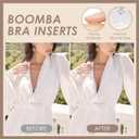 Boomba Invisible Lift Inserts Double-Sided Sticky Bra Ultra Push Up Bra Inserts Suitable for Different Occasions (M)