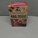 Quaker Protein Instant Oatmeal, Cranberry Almond, 12g Protein per Serving, Whole Grains, No Artificial Flavors, No Added Colors, 2.18 oz Packets, (6 Pack) (EXP 08/26/26)