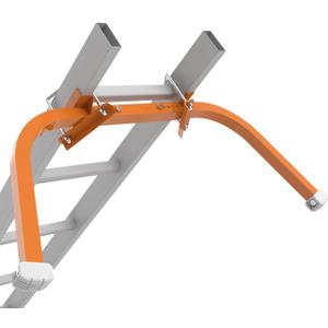 Ladder Stabilizer, Extended Ladder Stabilizer Accessory for Roof Gutter, Wing Span/Wall Ladder Standoff with Non-Slip Rubber Bottom pad,Heavy Duty Telescopic Ladder Accessories 1-Pack