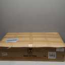 35 Pack Pop-up Catering Box 22 x 13.5 x 3.5 Inch Kraft Corrugated Full Pan Catering Box Secure Stackable Food Delivery Container Bakery Storage Boxes for Party Theaters Stadiums