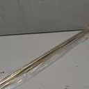 36-inch Ceiling Fan Downrod with Extension Cord, 3-foot Gold Ceiling Fan Extension Rod, 1-inch OD, Ceiling Downrod for Various Fans (Gold, Unthreaded)