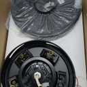 Ceiling Fans with Lights and Remote Control 60 Inch, 6 Speeds, 5 Blades, 2844 LM, 3CCT Dimmable LED, Reversible DC Motor, Black Quick-Fit Low Profile Ceiling Fan for Bedroom Living Room Indoor Outdoor