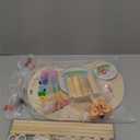 Promise Babe Wooden Drum Set for Toddlers 1-3, Musical Percussion Instruments for Kids Baby Drum Set Xylophone, Montessori Educational Musical Toys for Girls Boys Ages 3+ (TABLE)