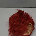 Curly Red Wig for Women Stylish Cosplay Hairpiece for Halloween Christmas Parties and Performance Easy Care Synthetic Wig