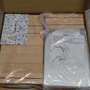 Wedding Table Numbers 1-20, Acrylic Arch Signs with Natural Wood Stands Holders, Rustic Table Decor for Reception & Parties (Frosted White)