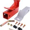 JEENDA 093-1136-23 Hitch Kit with Pin 2" Hitch Receiver 093-1136-98 & 093-1111-00 Compatible with Bad Boy Maverick 2021 & Newer Models