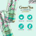 AriZona Green Tea with Ginseng and Honey - Big Can, 22 Fl Oz (Pack of 12) (EXP 05/01/28)