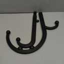 LiBa Back and Neck Massager - Trigger Point Massage Tools for Pain Relief and Manual Massage Hook Therapy Handheld Back Neck Shoulder Massager Black - Gift for Women & Men