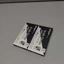 2 x EBOT Acrylic Paint Pen White Black, 6 Pack Black Paint Markers for Rock Wood Fabric Plastic Leather Glass Stone Metal Canvas,Water-Based Acrylic Paint Sets