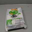 LovinPet Dog Recovery Collar, Adjustable Soft Cone for Medium & Large Dogs, Post-Surgery Comfort & Lick Prevention, Sheep Print,Black