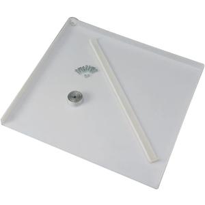 WESTLAND SALES PI-22 Drain-A-Way Pan 24" X 22.5", White