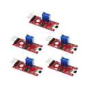 SING F LTD 5PCS KY-024 Linear Magnetic Hall Effect Sensor Module Compatible with Android Compatible with Raspberry Pi ESP8266 Microcontrollers