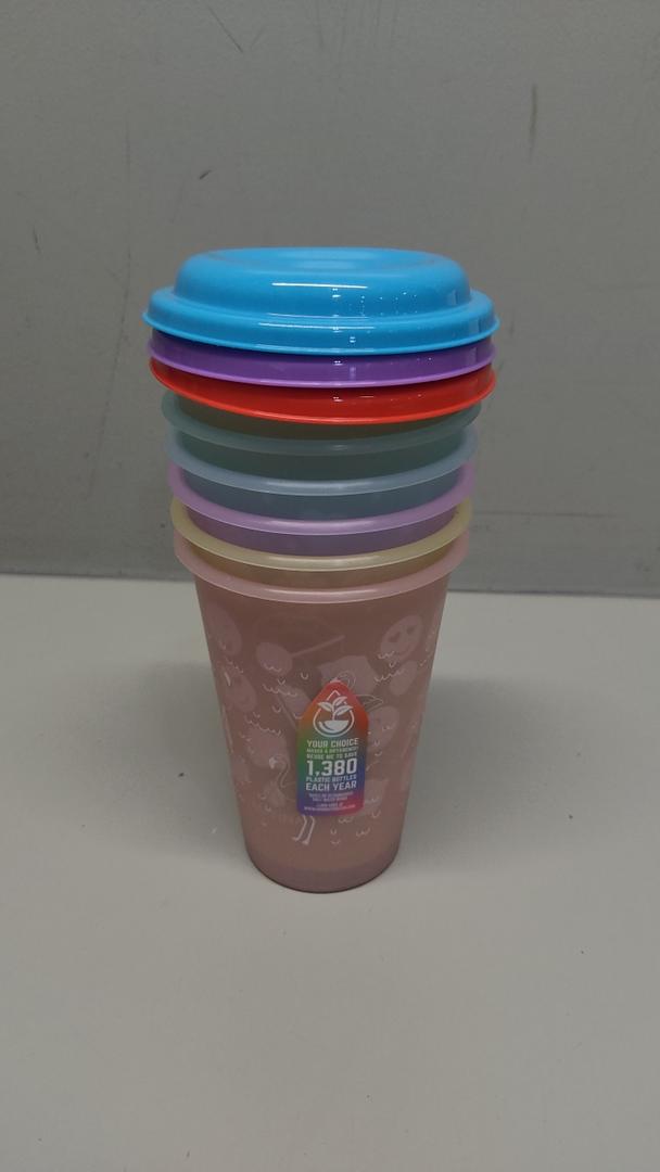 Manna Color Changing Tumbler 6 Cups, 3 Lids
