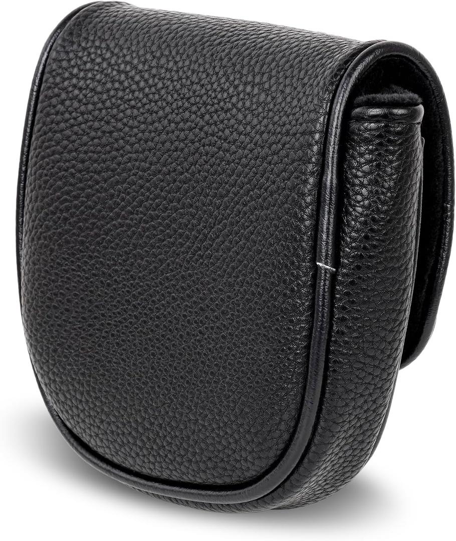 Craftsman Golf Leather Black Mallet Putter Headcover Head Cover Protector Case for LAB DF3 Center Shaft Putters Magnetic Closure