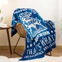 Gifts for Book Lovers Men - Reading Blanket for Book Lovers - Gifts for Readers Men - Librarian/Books Nerd/Bookworm/Bookish/Books Club Gift for Man Throw Blanket 60 x 50 inch